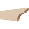 Ekena Millwork 2in. W x 6in. H x 20in. L Yorktown Woodgrain TimberThane Rafter Tail, Primed Tan RFTUR02X06X20YORRCPR - alternate 1